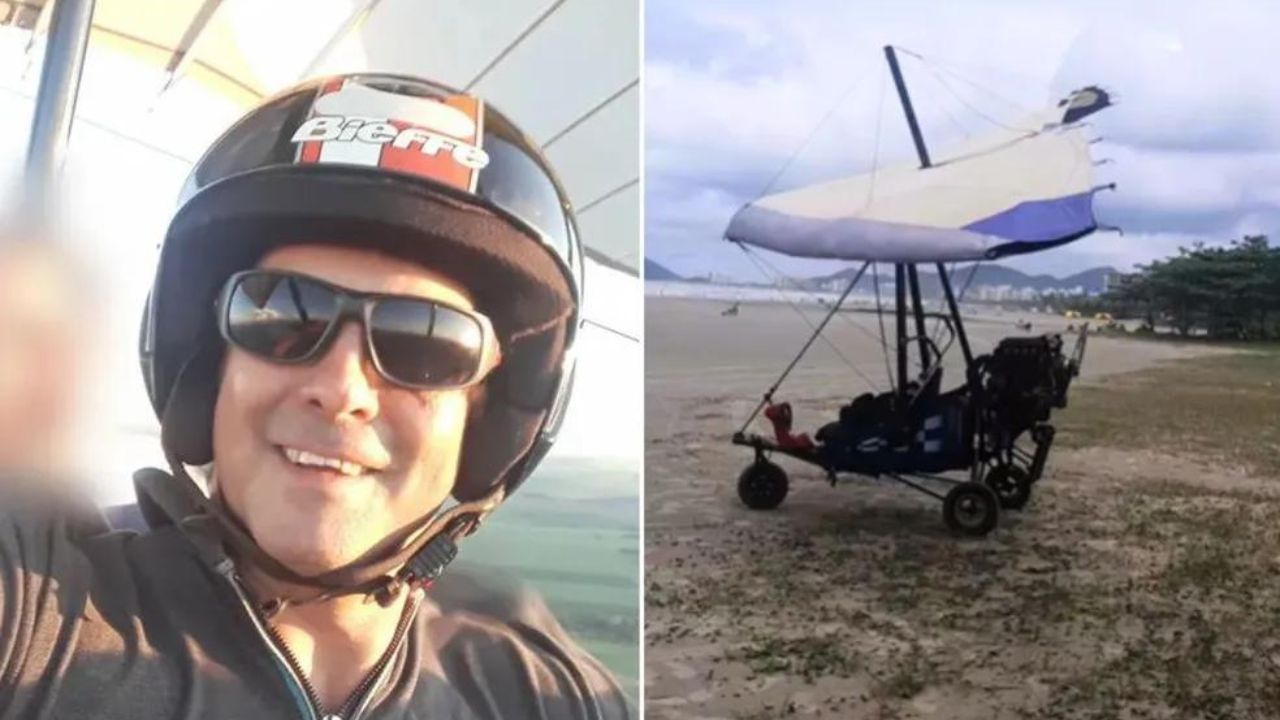 Piloto de asa delta publicou foto antes de desaparecer no litoral paulista