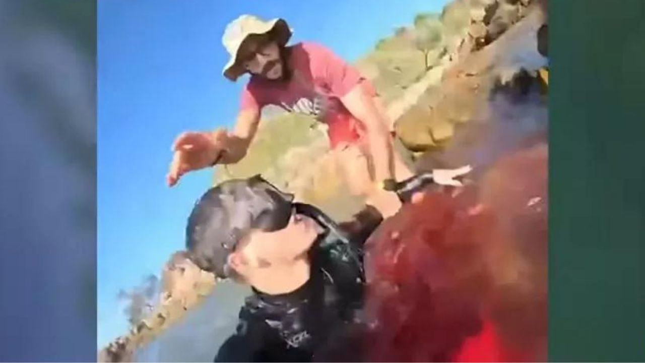 Jovem se filma após ataque de tubarão na Austrália: ‘Me despedir’