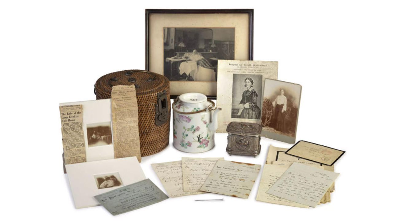 Últimas fotografias de Florence Nightingale são leiloadas