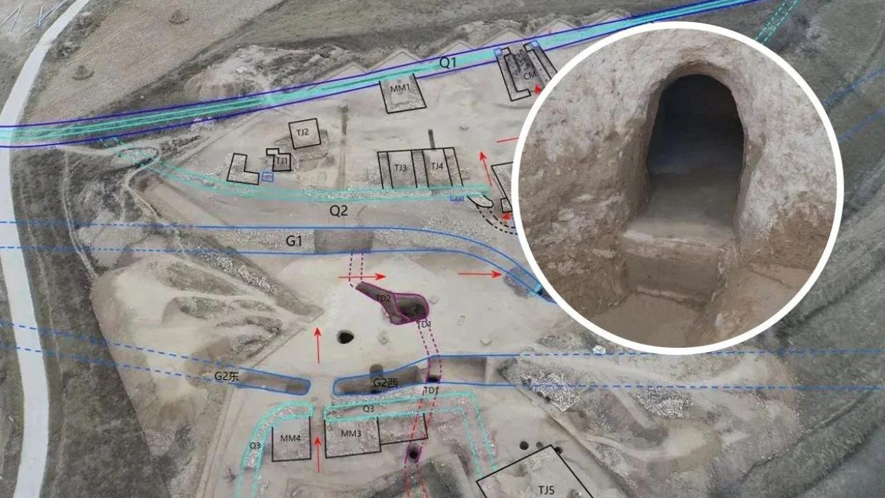 Rede de túneis é descoberta em sítio arqueológico na Mongólia Interior