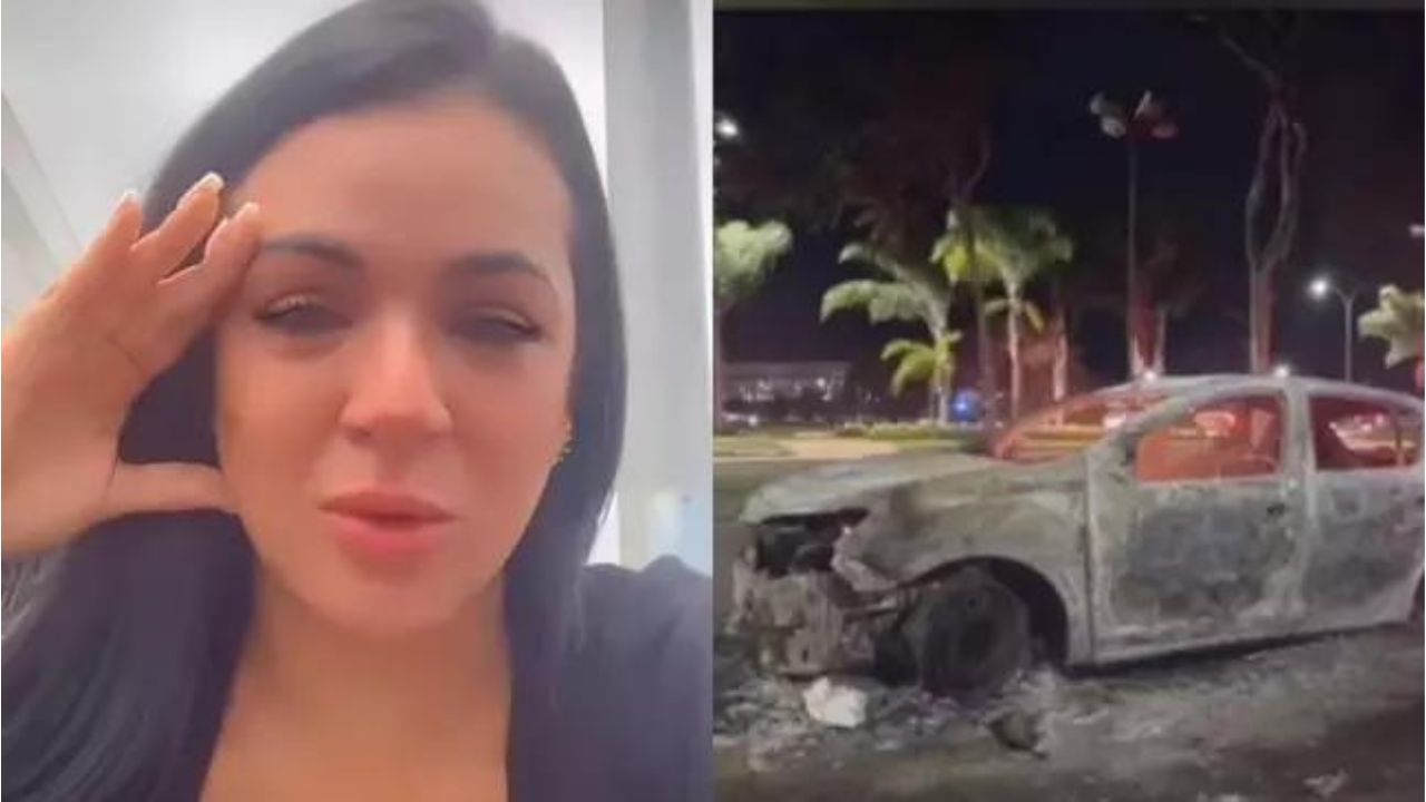 Maquiadora faz vaquinha após ter carro incendiado por bolsonaristas em Brasília