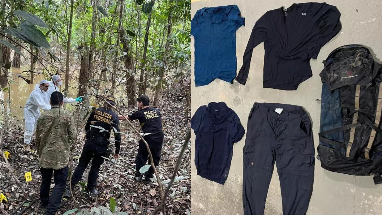 Polícia encontra pertences de Dom Phillips e Bruno Pereira perto de casa do suspeito