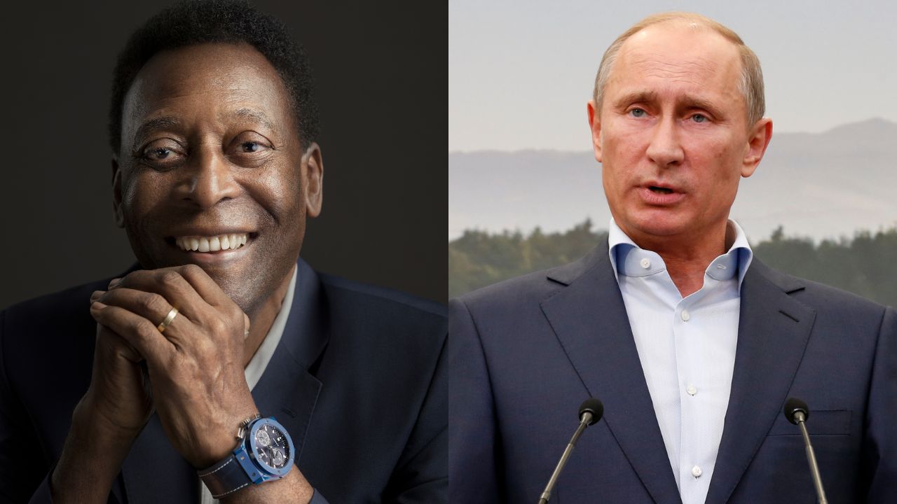 Pelé escreve carta para Putin pedindo fim da Guerra: “Pare com essa invasão”