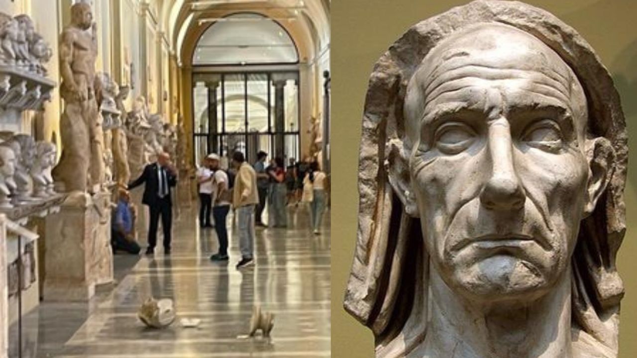 Homem quebra duas obras nos Museus do Vaticano