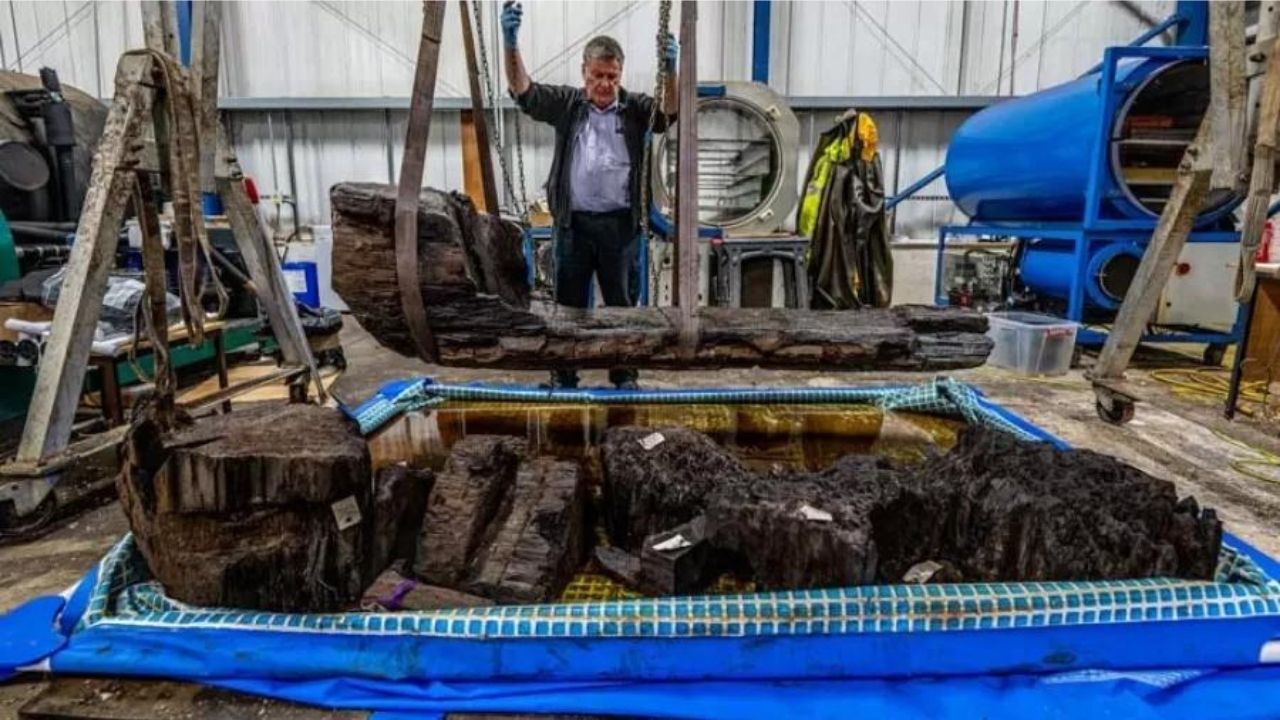 Na Inglaterra, caixão de 4 mil anos é encontrado em campo de golfe
