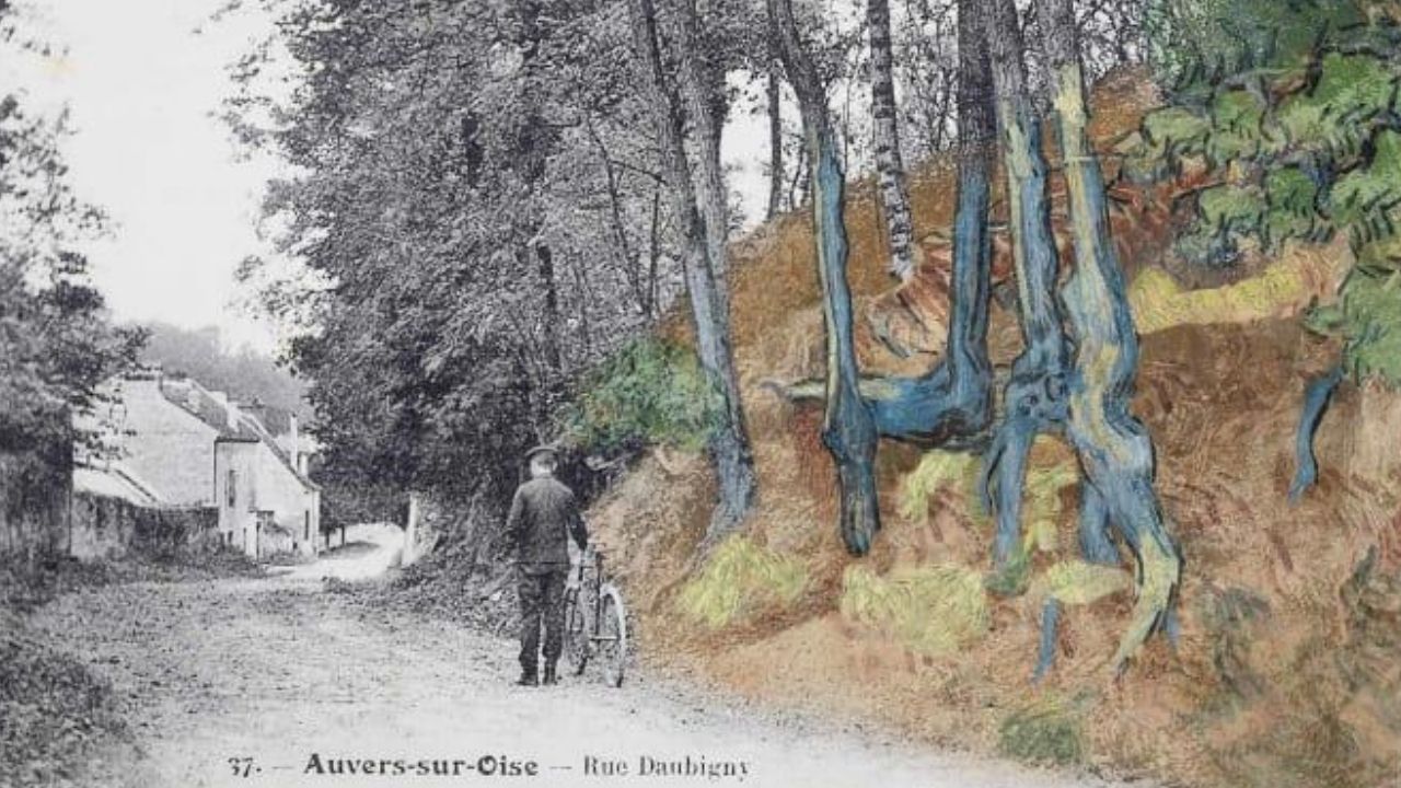 Cartão postal revela local onde Van Gogh deixou sua última obra-prima