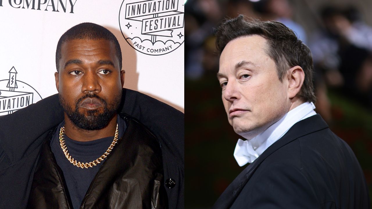 Banido do Twitter, Kanye West chama Elon Musk de ‘híbrido genético’ e ‘clone’