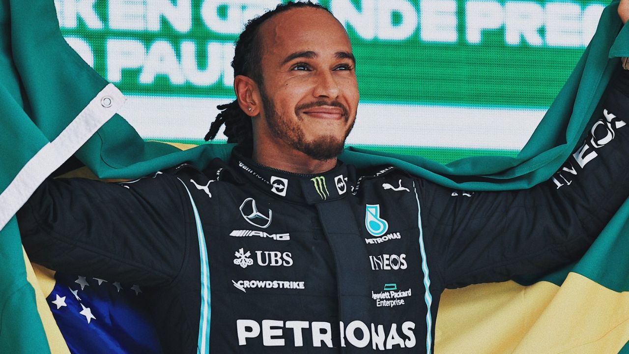 ‘Quem é Piquet?’, diz fã de Hamilton em publicação repostada pelo piloto