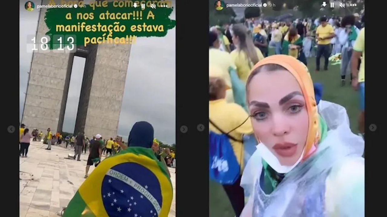 Ex-primeira-dama da Paraíba participou da invasão ao Congresso Nacional