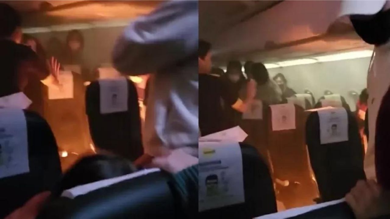 Carregador portátil pega fogo e fere duas pessoas em avião, em Taiwan