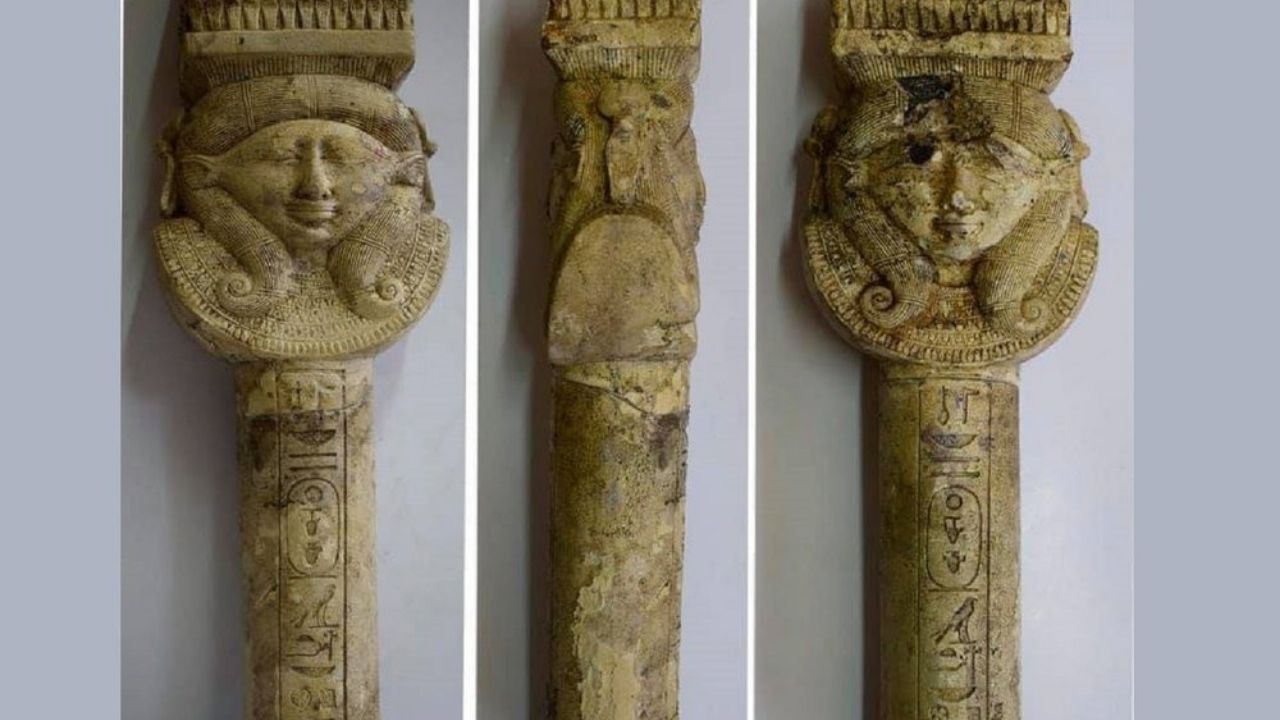 Itens de adoração a divindades do Egito Antigo são encontrados na “Colina dos Faraós”