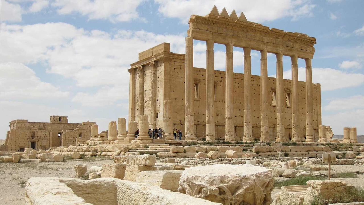 Templo destruído durante Guerra Civil na Síria é reconstruído digitalmente