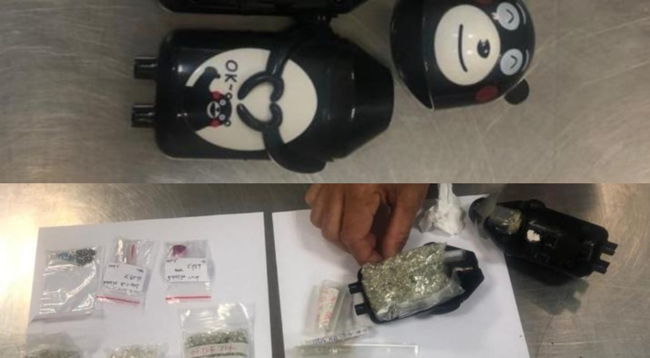 Homem é detido após tentar contrabandear quase 1 kg de diamantes