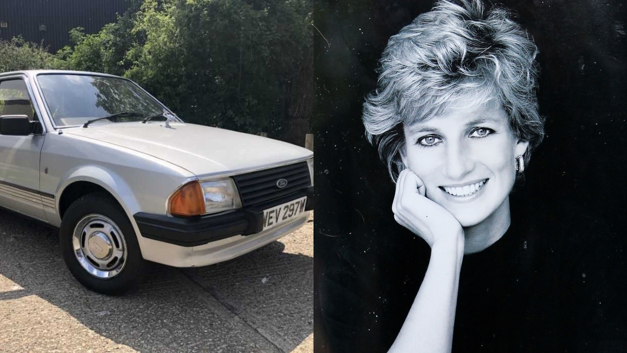 Carro que Lady Di recebeu como presente de Charles é leiloado por R$ 360 mil