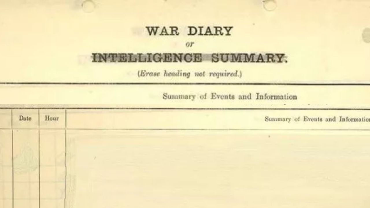 Estudo reúne relatos de combatentes da Primeira Guerra Mundial em diários oficiais