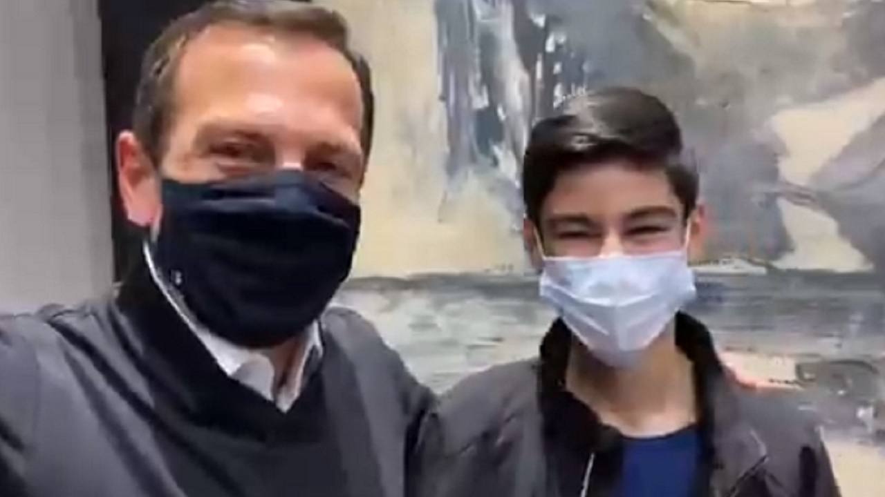 Dória anuncia que filho de Covas começará estágio no Palácio dos Bandeirantes