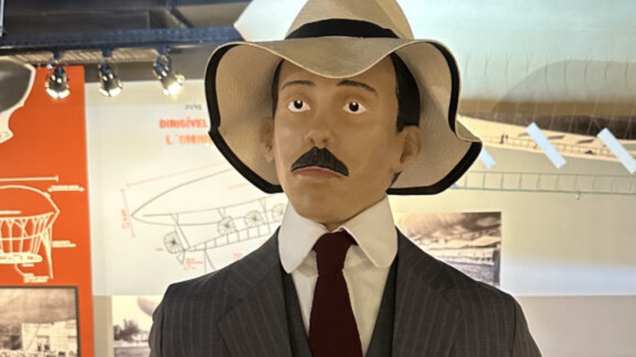 Estatura de Santos Dumont chama atenção em exposição: ‘Fiquei chocada’