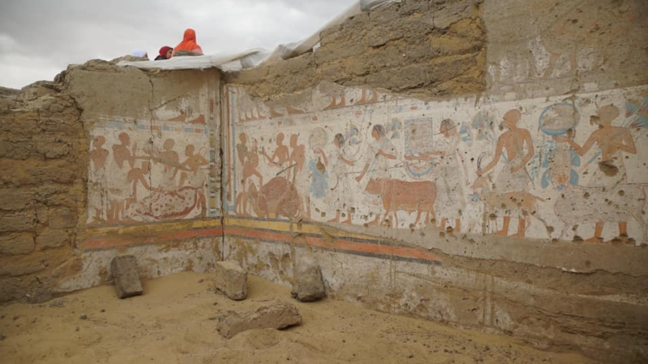 Arqueólogos encontram tumba de Ptah-M-Wai, chefe da tesouraria do faraó Ramsés II