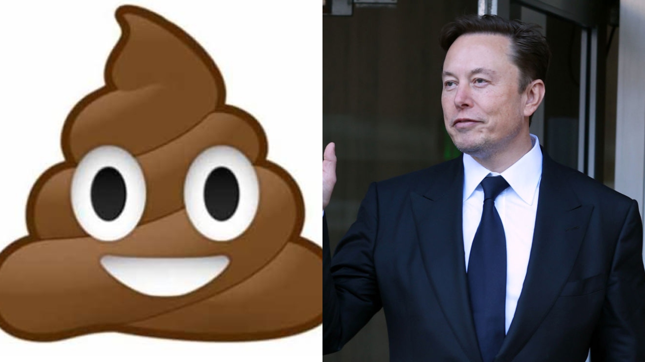 Nova decisão de Elon Musk faz com que Twitter tenha emoji de cocô como resposta automática
