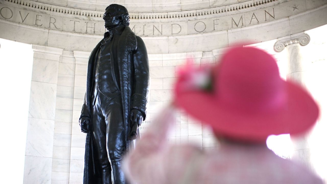 Estátua de Thomas Jefferson em Nova York será retirada por passado racista