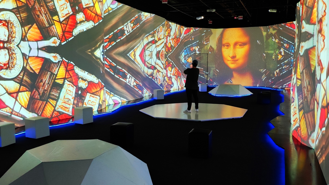 Exposição imersiva de Da Vinci e Michelangelo estreará em shopping de São Paulo