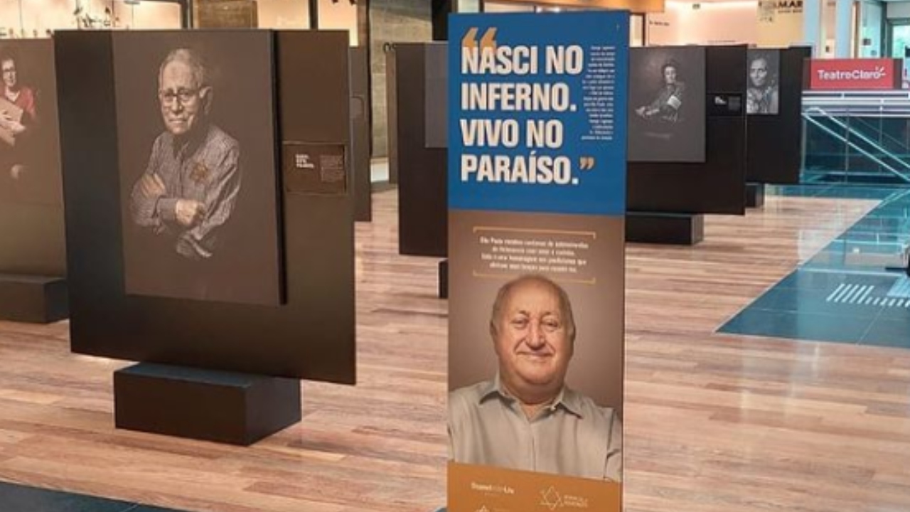 Exposição celebra aniversário de São Paulo com sobreviventes do Holocausto