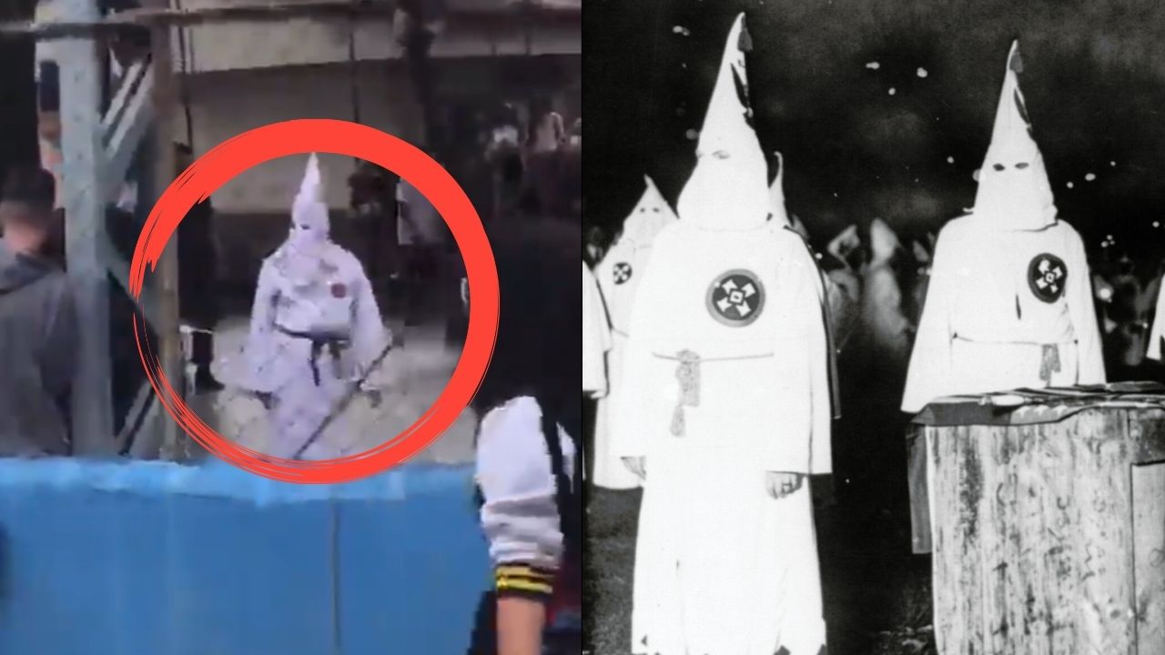 Professor usa fantasia que lembra Ku Klux Klan em escola paulista