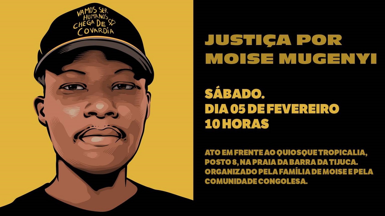 Moïse Kagabamge: Atos por justiça são convocados em SP e no Rio