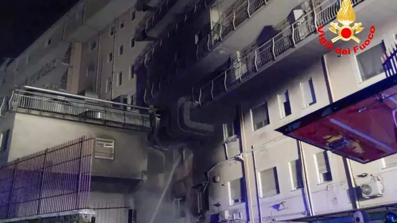 Na Itália, grande incêndio em hospital deixa 4 mortos na cidade de Tivoli
