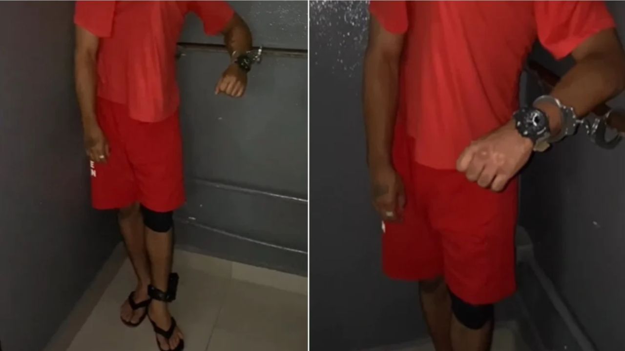 Jovem com fantasia de detento é preso em Carnaval de BH
