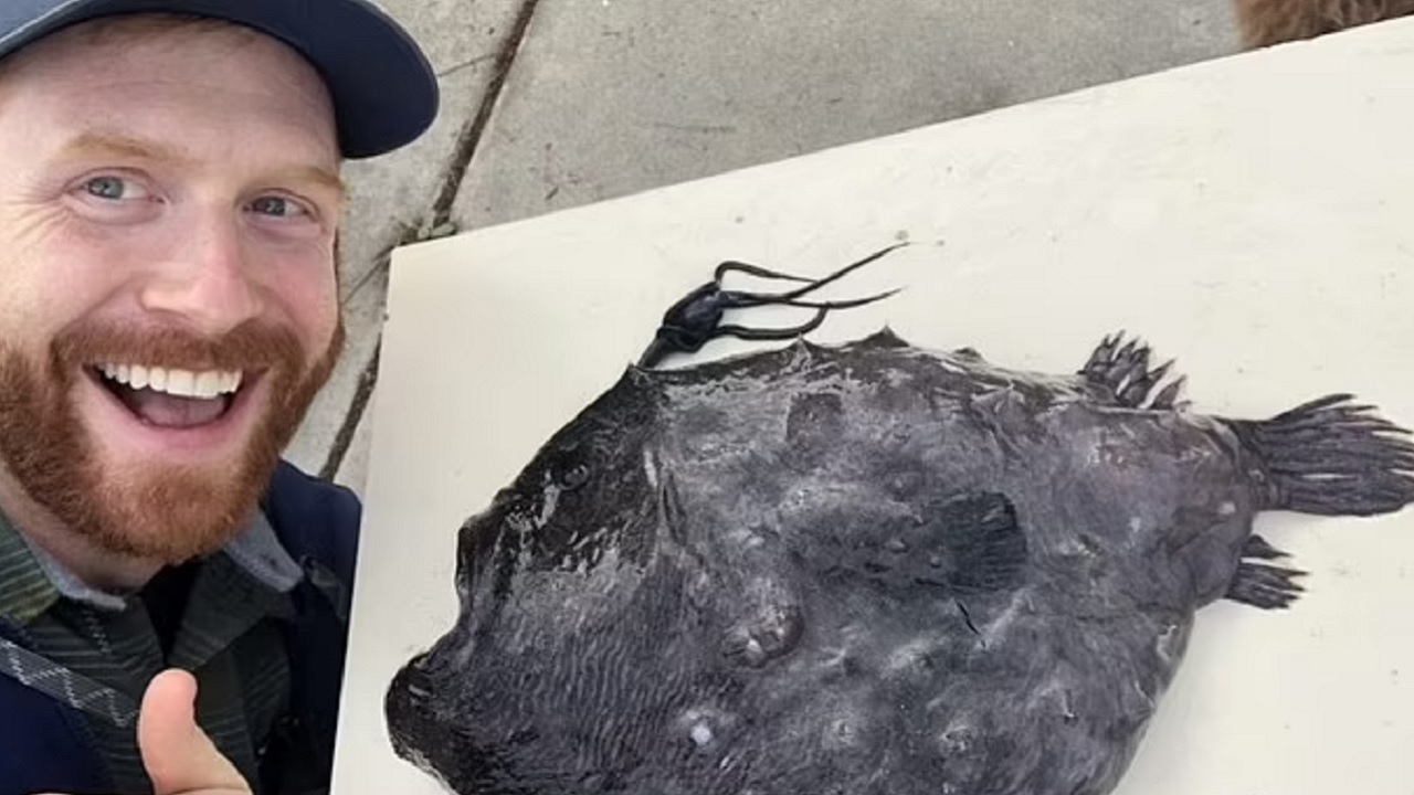 Peixe das profundezas do oceano aparece morto em praia dos EUA