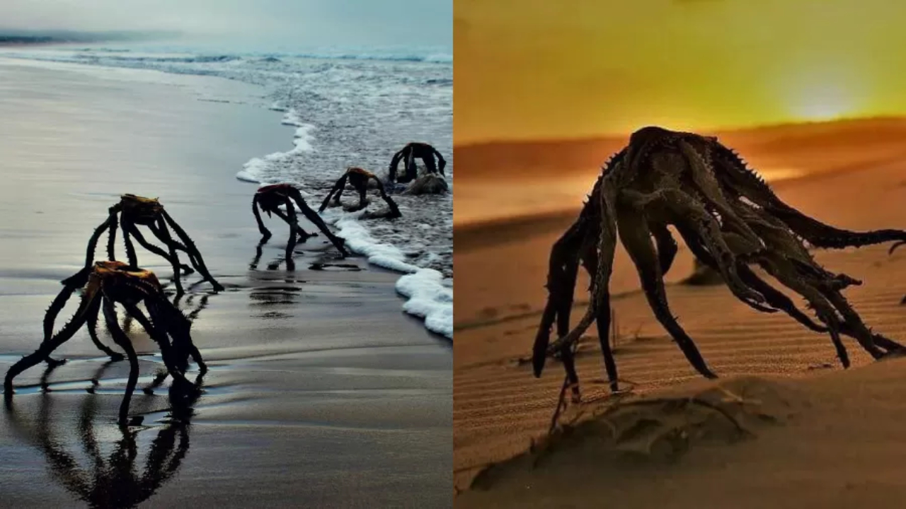 Nada de Alienígenas: Internautas se espantam com criaturas que não são o que aparentam ser
