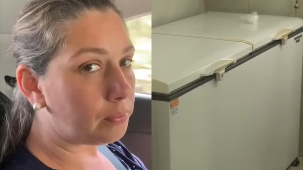 Mulher que matou marido fazia vigília dormindo ao lado de freezer