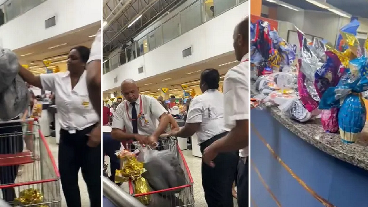 Detidas por tentar furtar 56 ovos de Páscoa possuem 25 passagens pela polícia