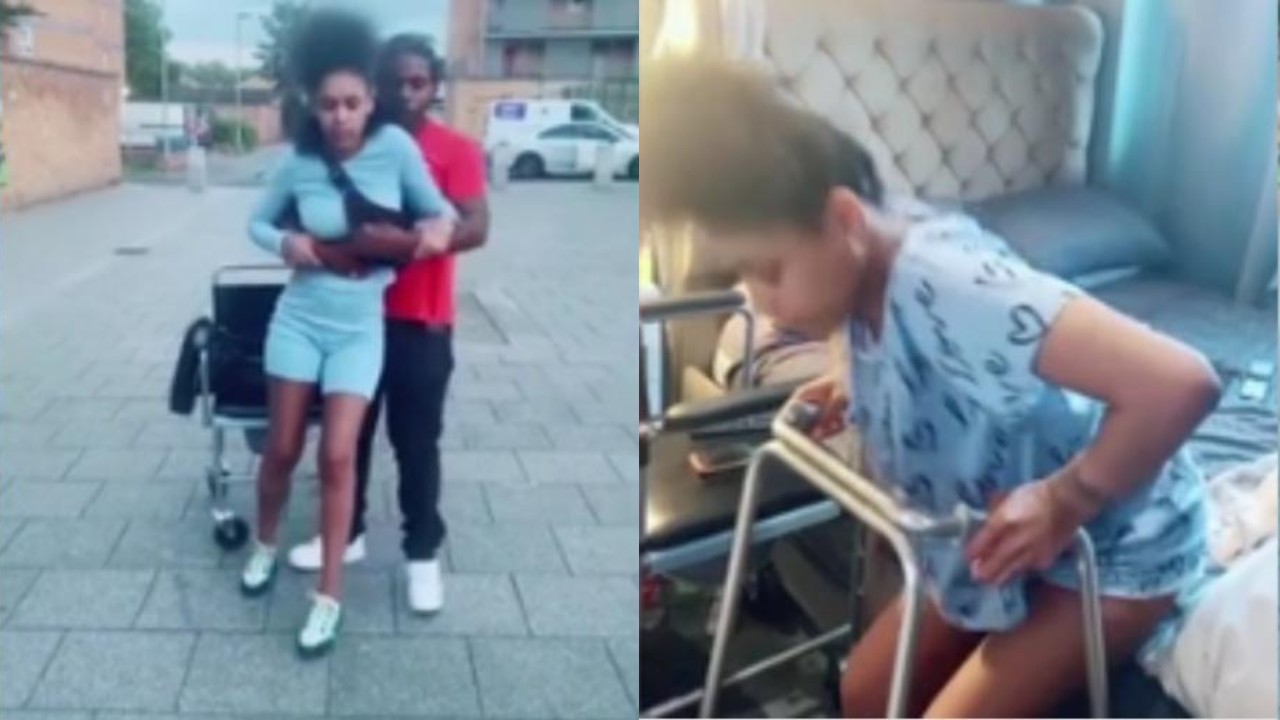 Mulher inglesa não consegue mais andar após ficar viciada em ‘gás do riso’