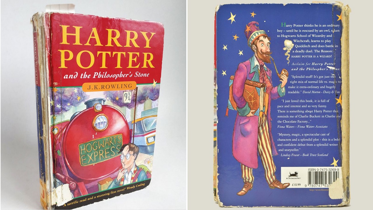 Comprada por 30 centavos, edição rara de Harry Potter é leiloada por valor surpreendente