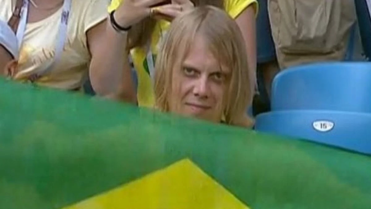Após viralizar em 2018, ‘Feiticeiro do Hexa’ homenageou Brasil de maneira singela