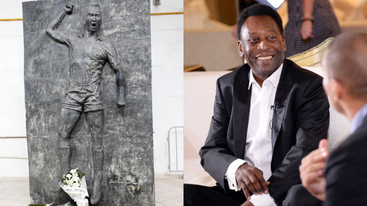 Após morte de Pelé, cidade de Santos tem dia de homenagens e luto
