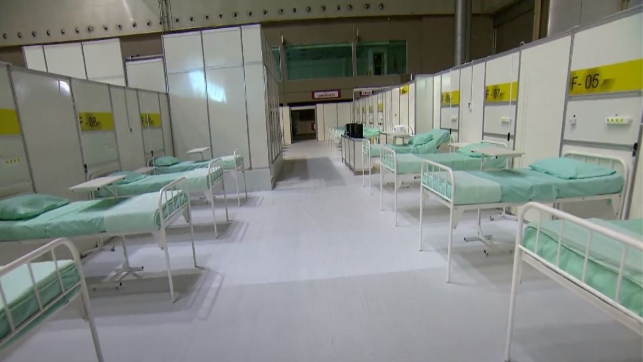 Coronavírus: Sem receber pacientes, hospital de campanha será desmontado em Minas Gerais