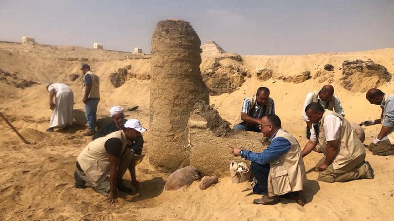 Queijo de 2.600 anos é encontrado em escavações em Saqqara, no Egito