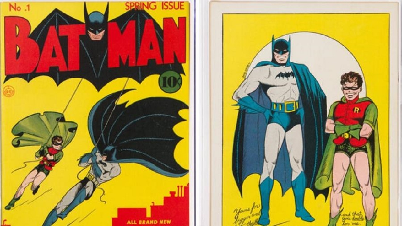 HQ rara do Batman quebra recorde mundial em leilão milionário