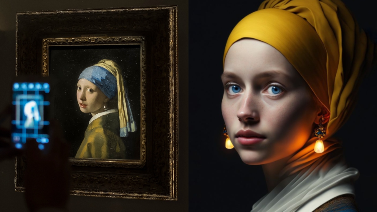 Museu troca pintura famosa por releitura feita por IA e revolta público