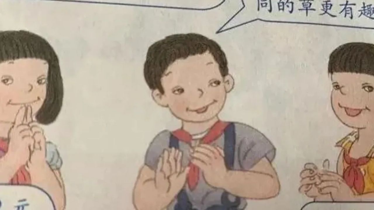 Ilustrações ‘tragicamente feias’ em material escolar geram punição na China