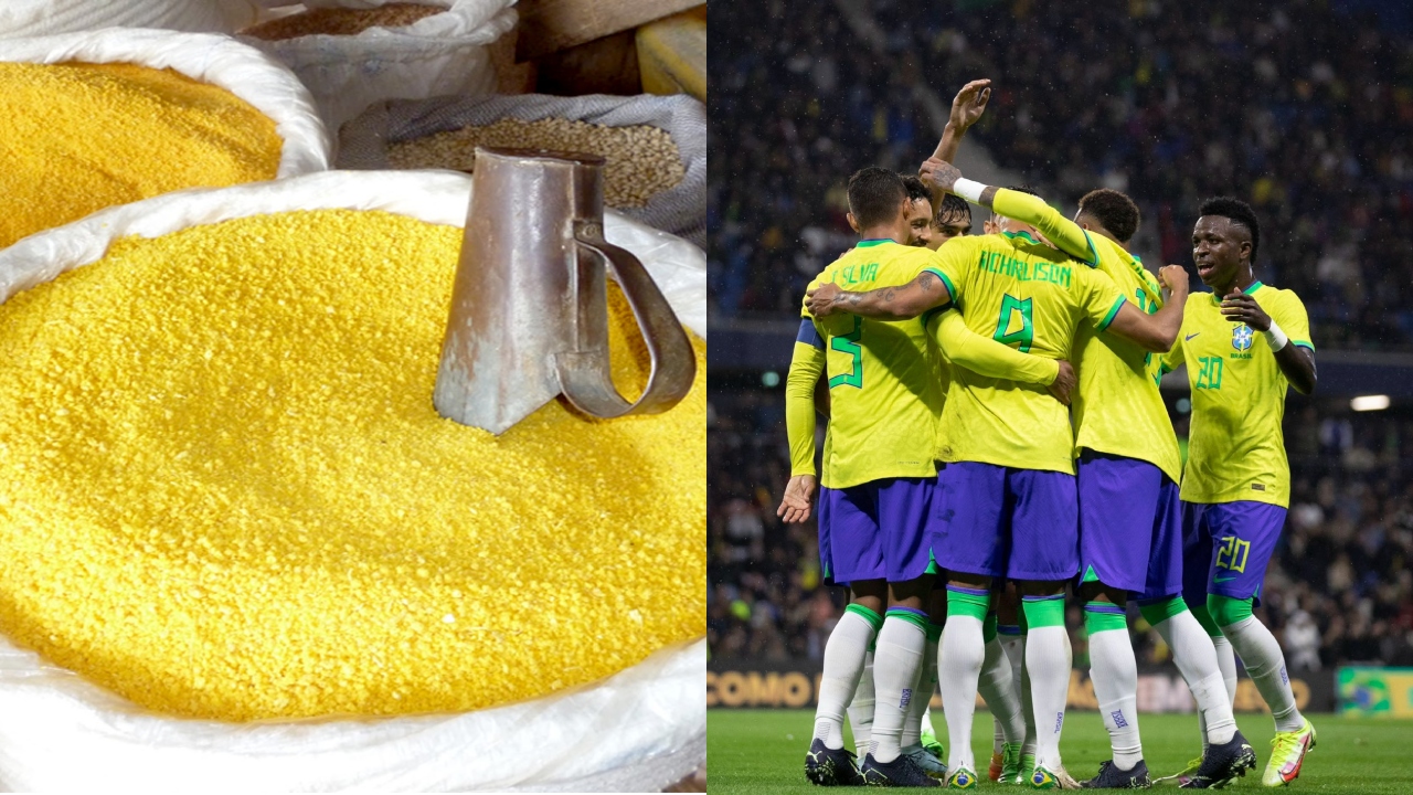 Seleção brasileira leva 30kg de farinha de mandioca para Copa do Mundo