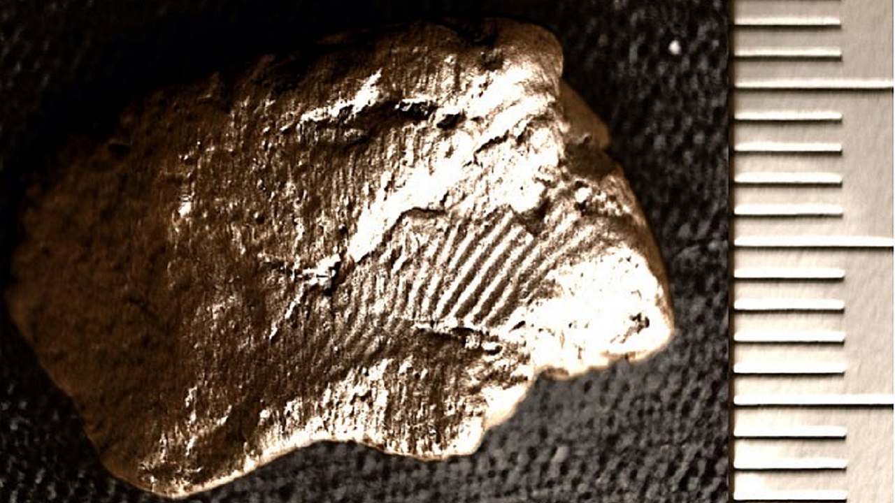 Impressão digital é encontrada em pedaço de cerâmica de 5 mil anos