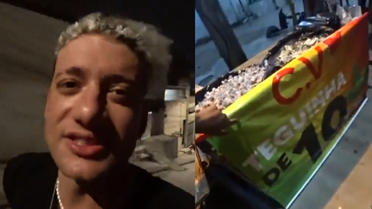 Influenciador britânico grava ‘feira de drogas’ no Rio e compara preços