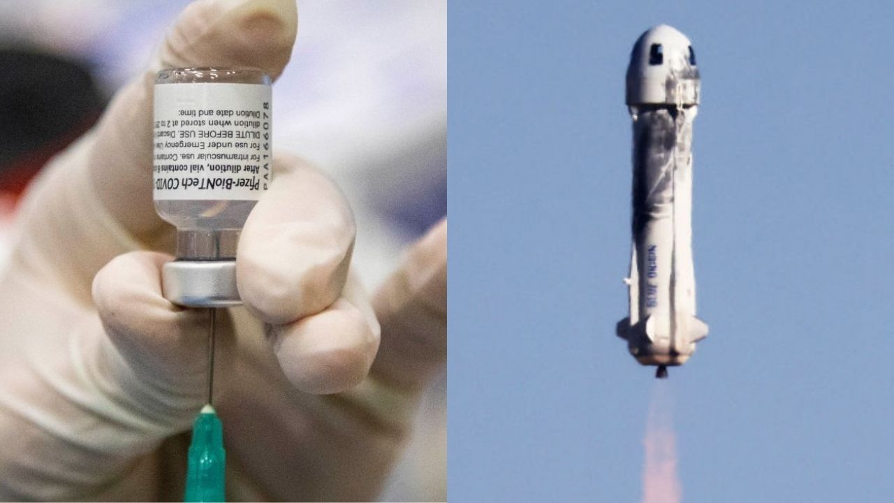 Time elege vacina contra covid, foguete New Shepard e mais nas 100 melhores invenções de 2021