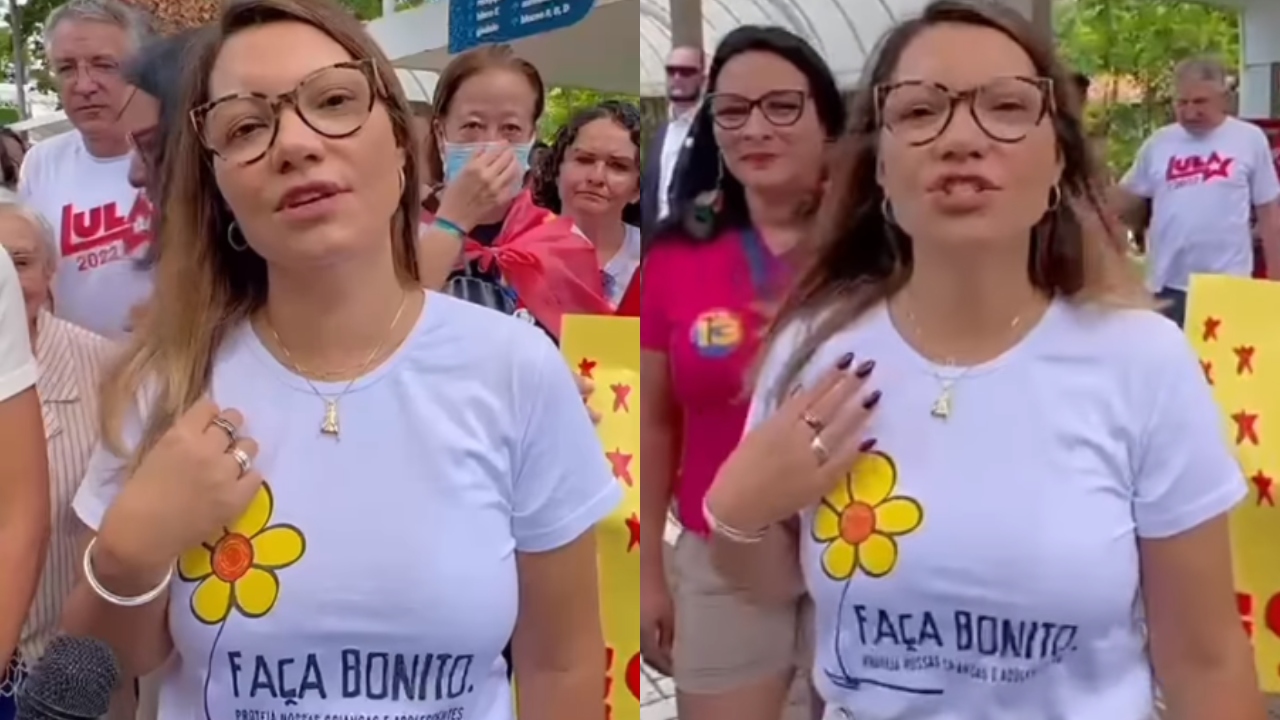 Janja, esposa de Lula, vota e cita vítimas da covid-19: ‘Negligenciadas por esse governo’