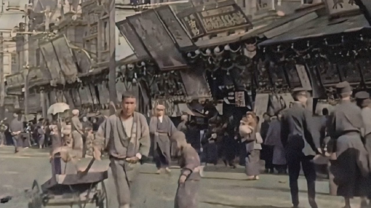 Vídeo em alta resolução mostra como era a vida no Japão no início da década de 1910