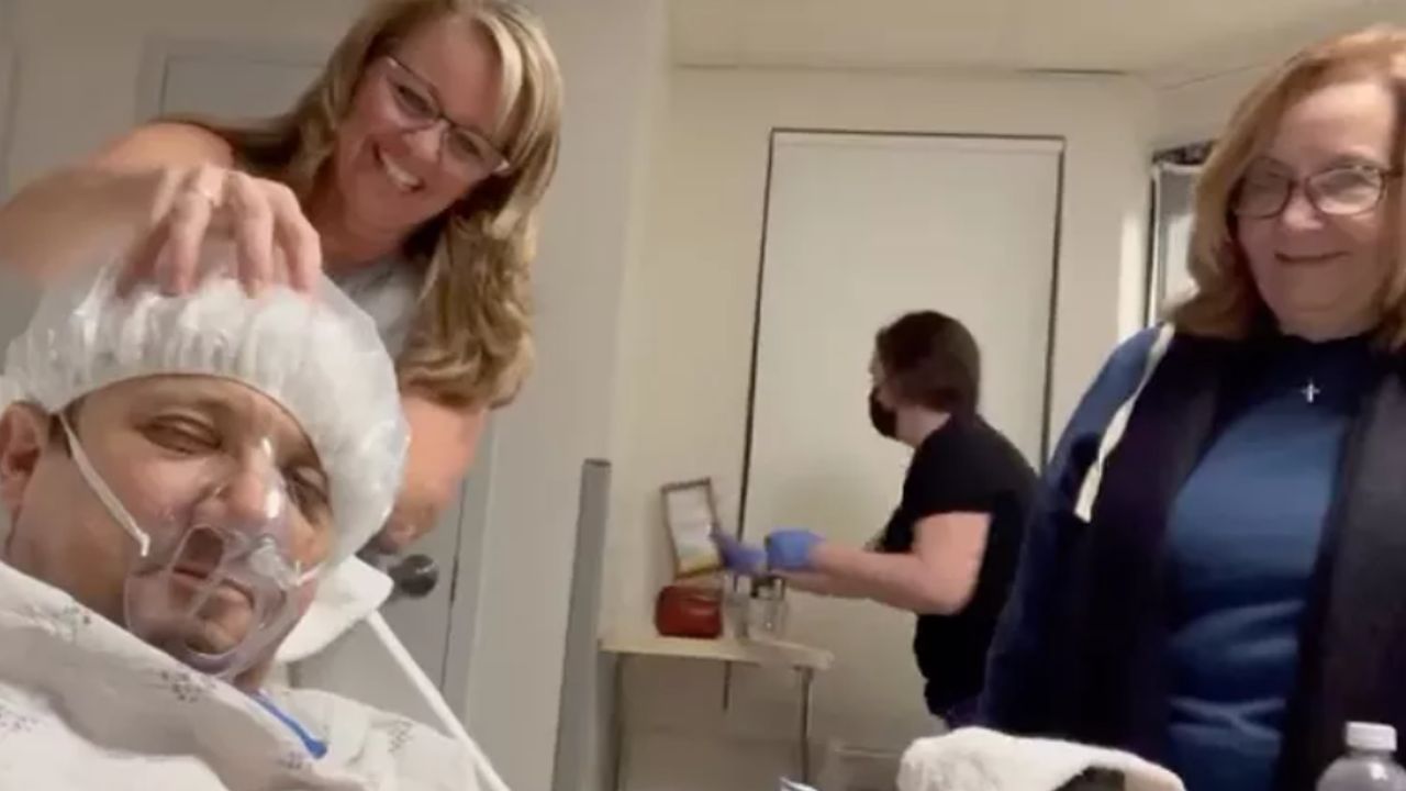 Jeremy Renner publica vídeo terno com sua família: ‘Para me animar’
